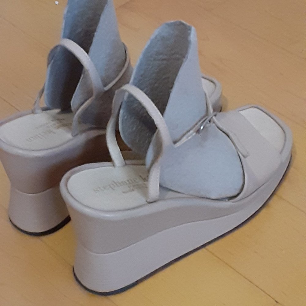 Stephane Kelian platform wedge shoes - made in France - Picture 12 of 12